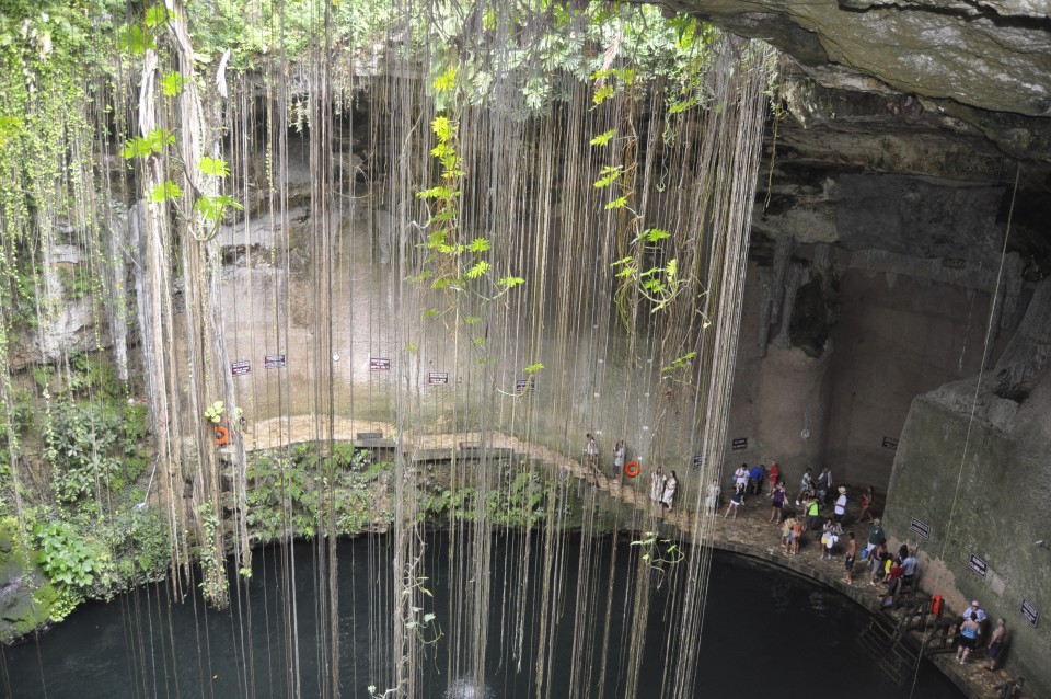 Sunny In Every Country, Mexico, Cancun, Sunny In Cancun Mexico, Mayan Ruins, Ik Kil Cenote